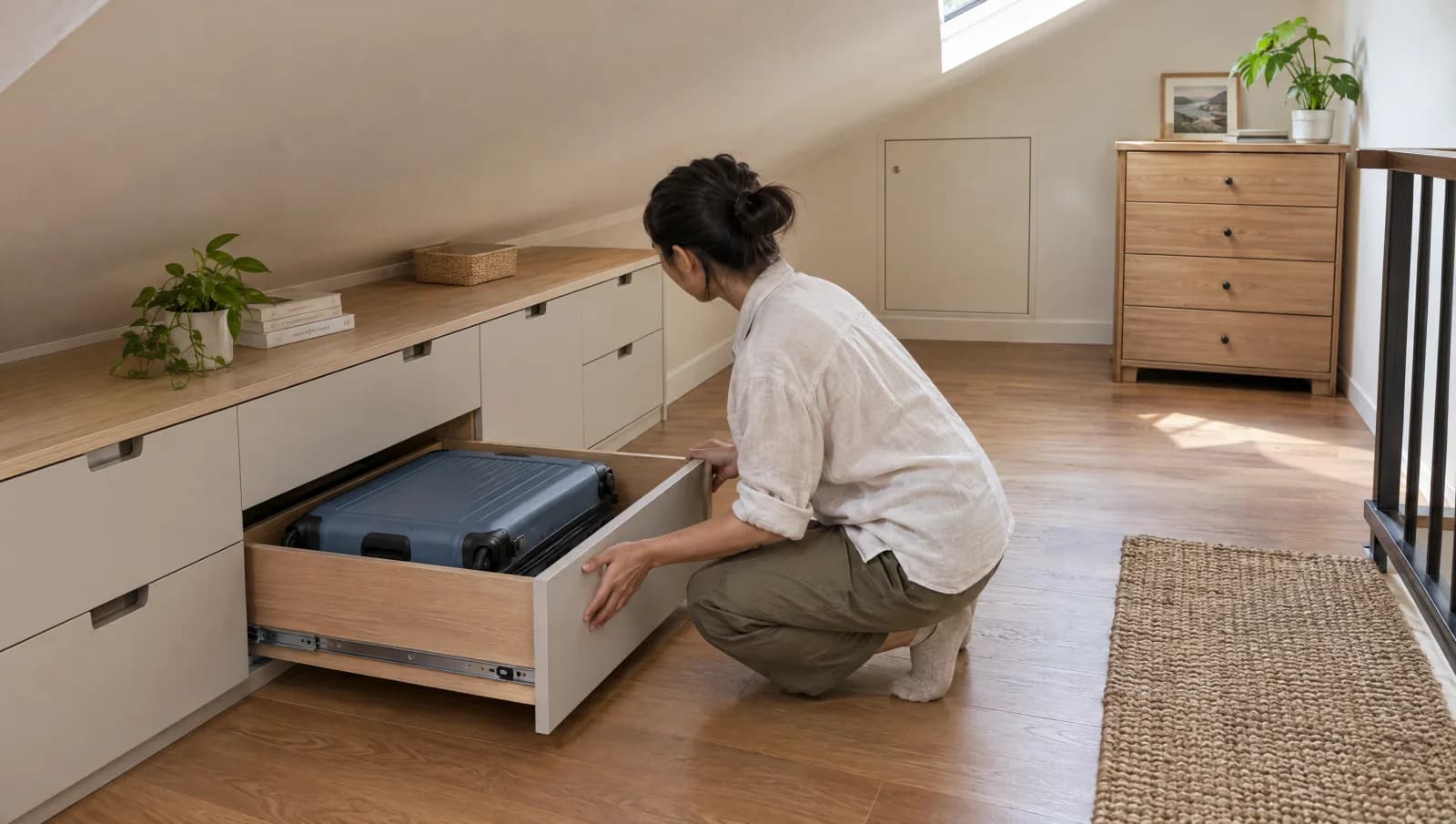 Attic Storage Ideas: Built-Ins or Freestanding Furniture?