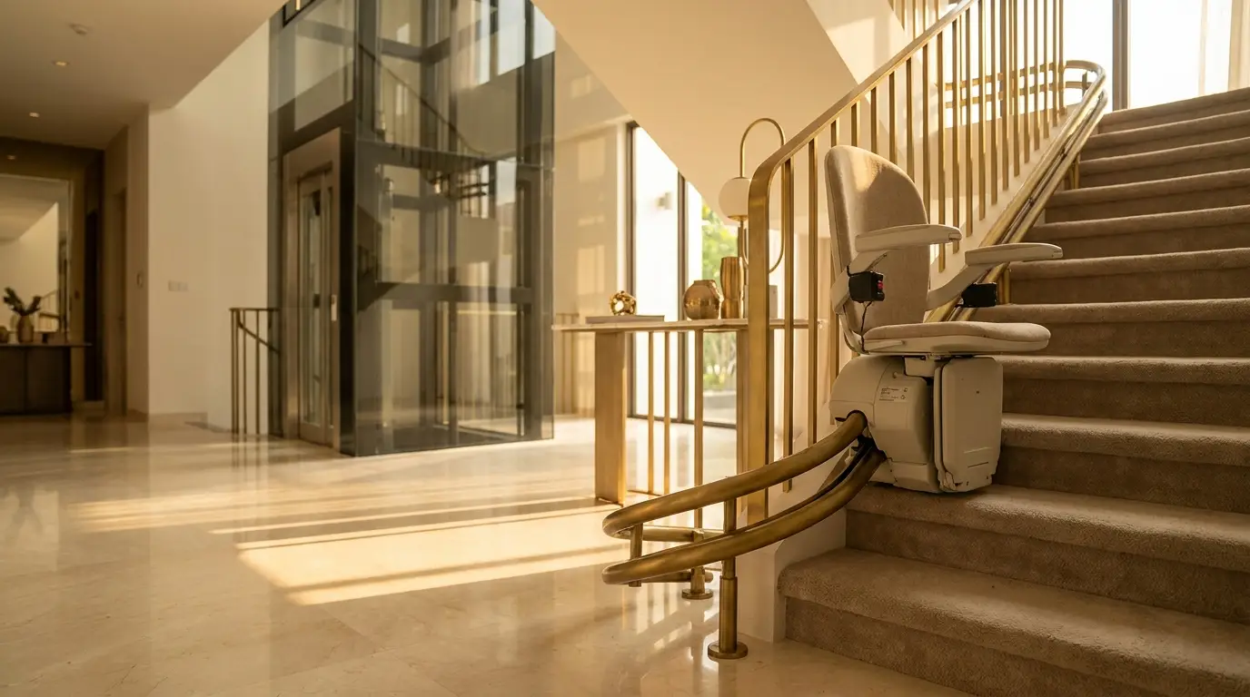Stairlift vs Home lift