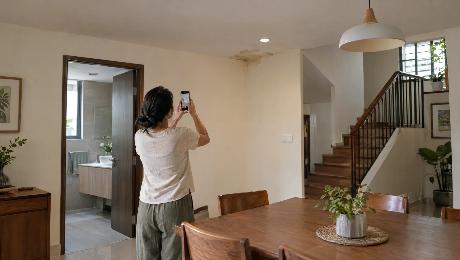 Bathroom Leaking Downstairs? Do You Need to Remove the Tiles?