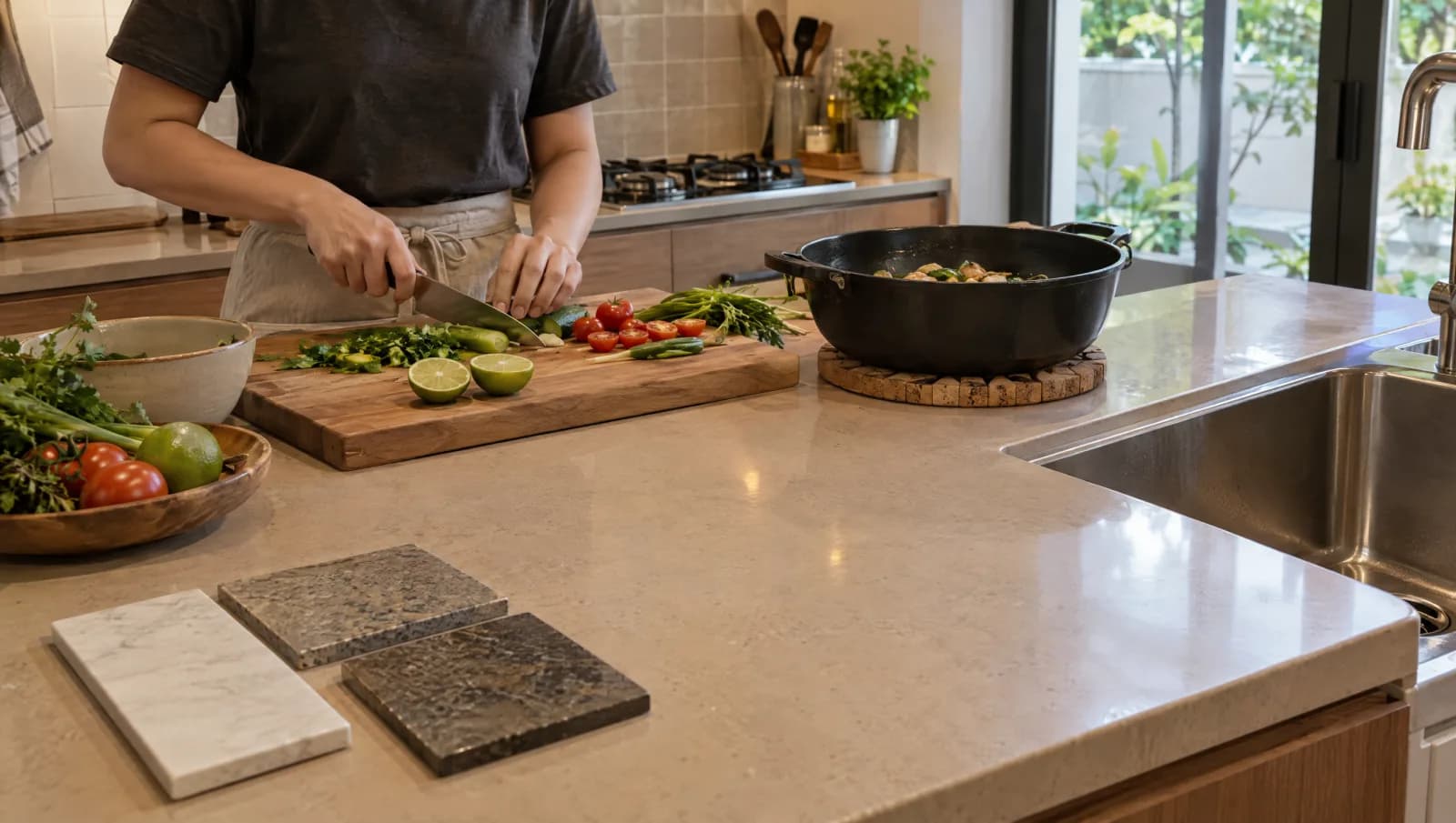 Kitchen Worktops Compared: Choose for How You Cook